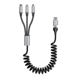 MFi Coiled 5-in-1 Car Cable — The One That Actually Runs CarPlay